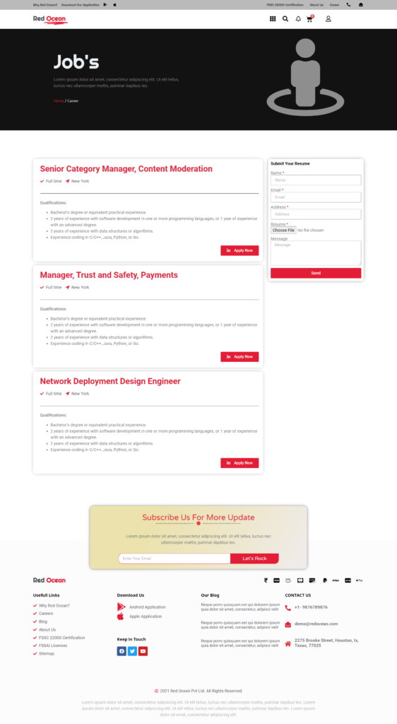 Red Ocean-Website Template Kits 6